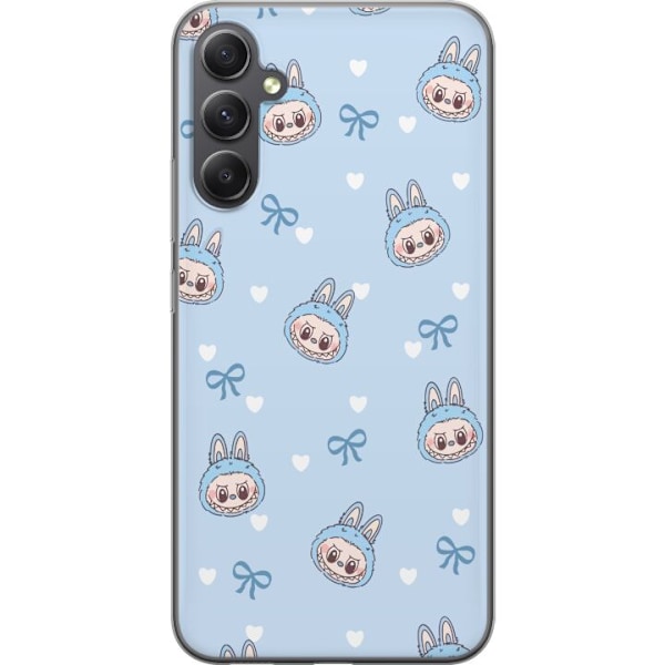 Samsung Galaxy S23 FE Läpinäkyvä kuori Labubu Tuli Henki
