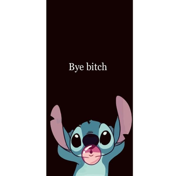 Kompatibel Tegnebogsetui til Apple iPhone 13 Pro Bye bitch, Stitch