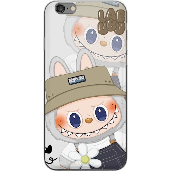 Apple iPhone 6s Plus Läpinäkyvä kuori Labubu Minimal Mood -