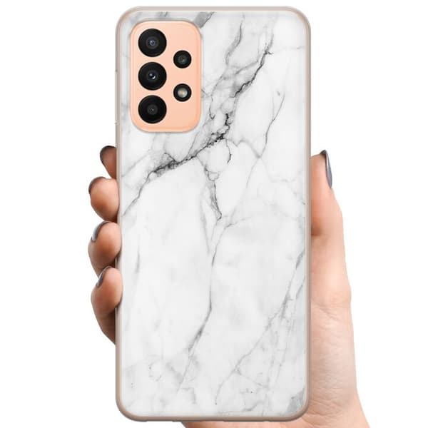 Kompatibelt Mobilskal till Samsung Galaxy A23 5G Marmor