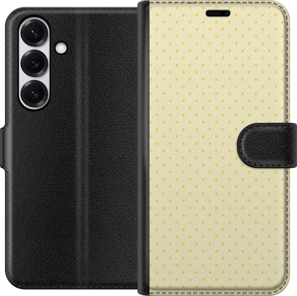 Kompatibelt Lommeboketui til Samsung Galaxy S26 Gule solflekker gul