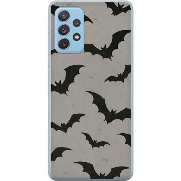 Samsung Galaxy A72 5G Läpinäkyvä kuori Flutterprint