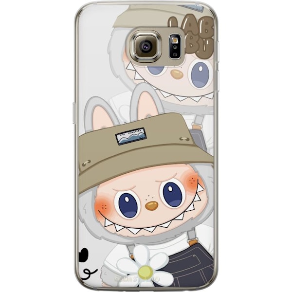 Samsung Galaxy S6 Genomskinligt Skal Labubu Minimal Mood – E