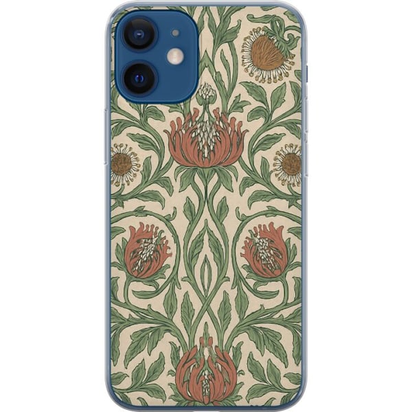 Apple iPhone 12 mini Gennemsigtig cover Blad Detaljer