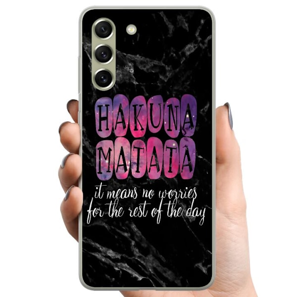 Samsung Galaxy S21 FE 5G TPU Matkapuhelimen kuori Ei hätää