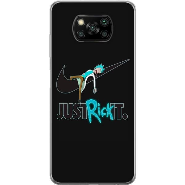 Kompatibelt Mobilskal till Xiaomi Poco X3 NFC Just Rick It.