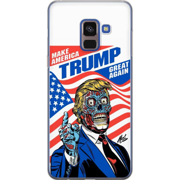 Samsung Galaxy A8 (2018) Gennemsigtig cover  Trump