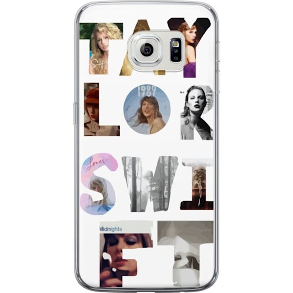 Samsung Galaxy S6 edge Läpinäkyvä kuori Taylor Swift