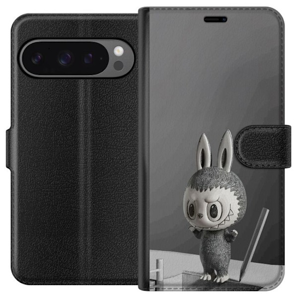 Google Pixel 9 Pro XL Lompakkokotelo Pop Mart MEGA LABUBU LABU