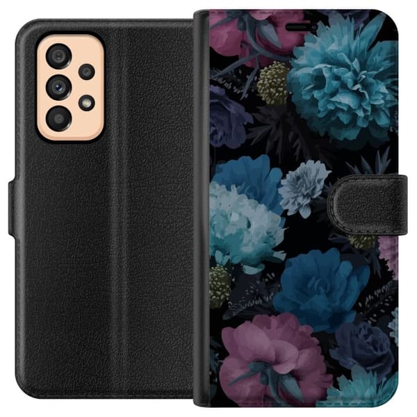 Kompatibelt Lommeboketui til Samsung Galaxy A53 5G Blomster