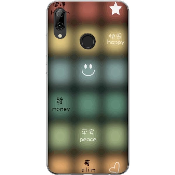 Huawei P smart 2019 Genomskinligt Skal Mood