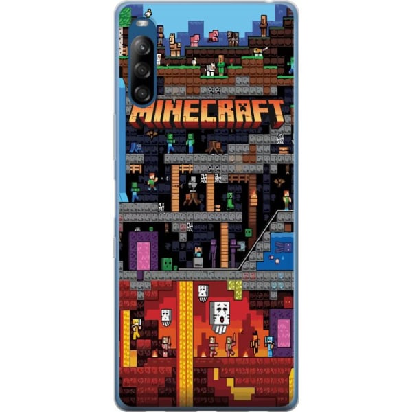 Sony Xperia L4 Cover / Mobilcover - Minecraft