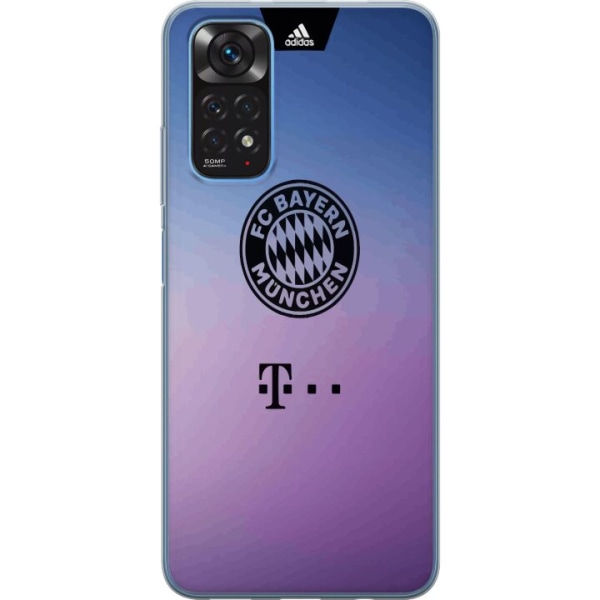 Xiaomi Redmi Note 11S Genomskinligt Skal FC Bayern