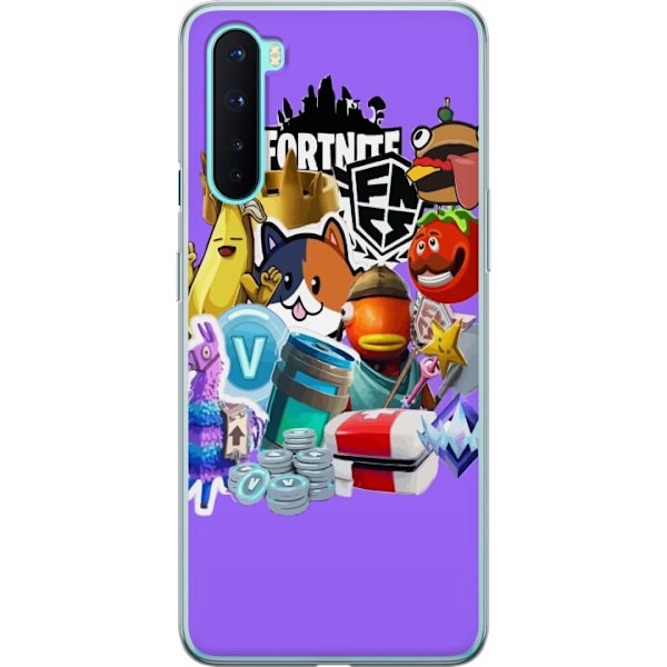 OnePlus Nord Gennemsigtig cover Fortnite