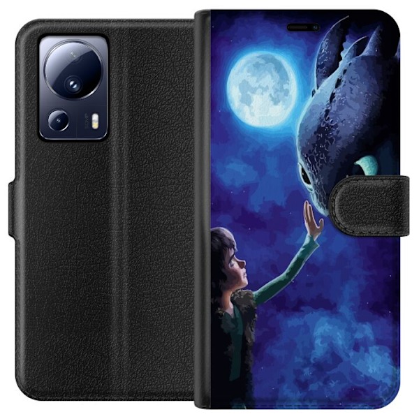 Xiaomi 13 Lite Tegnebogsetui Dragetræneren