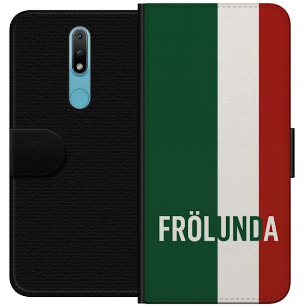 Nokia 2.4 Tegnebogsetui Frölunda - Hockey