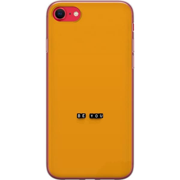 Kompatibelt Mobilskal till Apple iPhone 7 Be You text orange