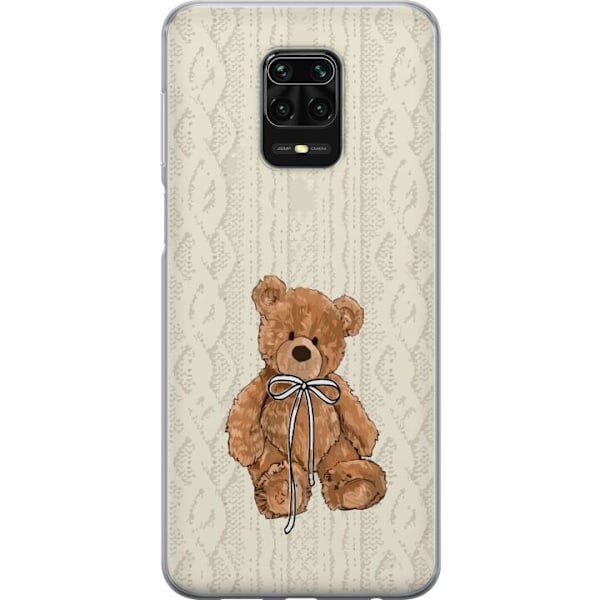 Xiaomi Redmi Note 9S Gjennomsiktig deksel Liten Bamse – klas