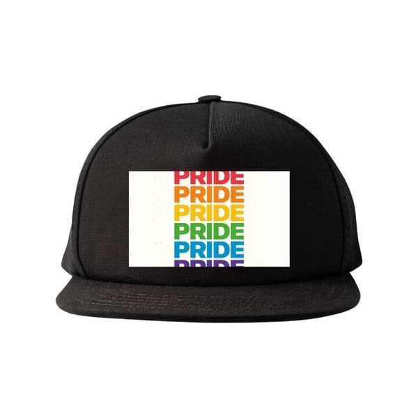Snapback-lippalakki musta one size