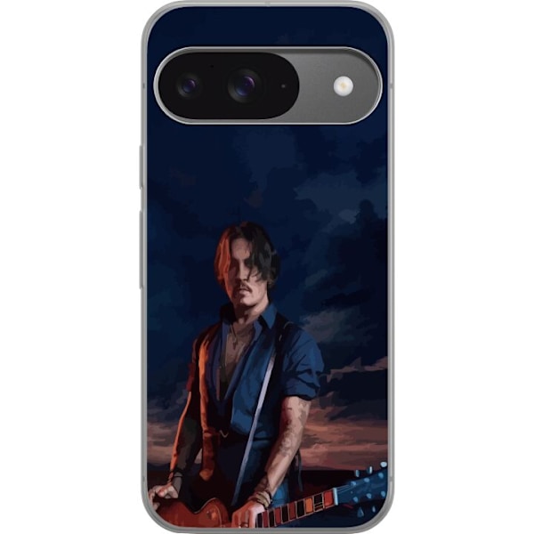 Google Pixel 9 Pro Gennemsigtig cover Johnny Depp