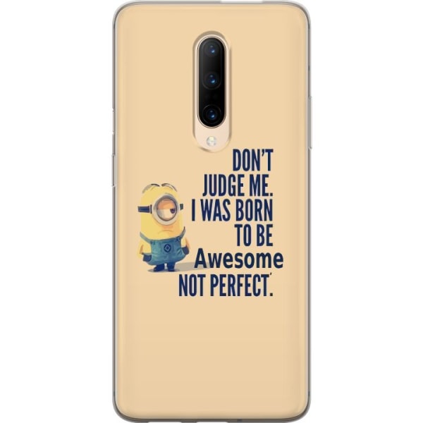 OnePlus 7 Pro Läpinäkyvä kuori Minions