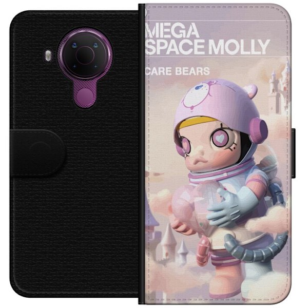 Nokia 5.4 Lommeboketui Mega Space Molly Care Bears Series - Sh
