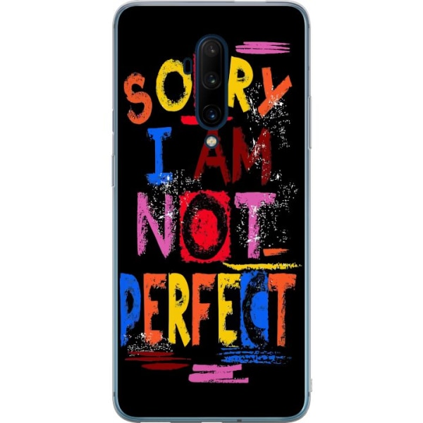 OnePlus 7T Pro Genomskinligt Skal Sorry