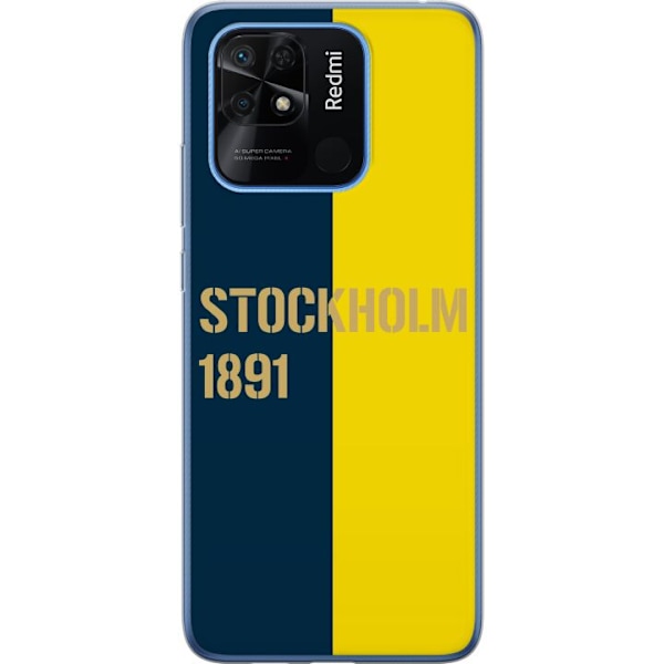 Xiaomi Redmi 10C Läpinäkyvä kuori Stockholm 1891