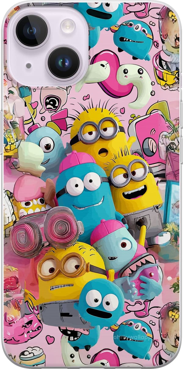 Kompatibelt Mobilskal till Apple iPhone 14 Despicable Me Dumma mej