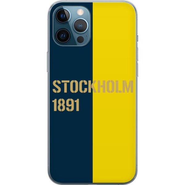 Apple iPhone 12 Pro Max Läpinäkyvä kuori Stockholm 1891