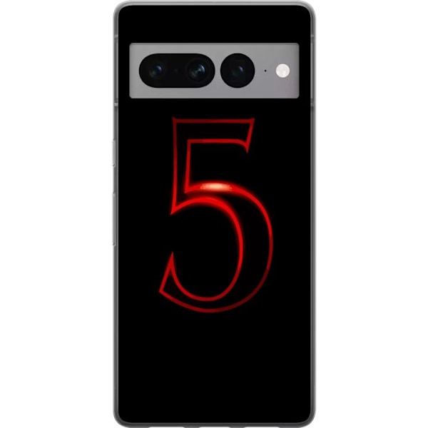 Google Pixel 7 Pro Gjennomsiktig deksel Stranger Things