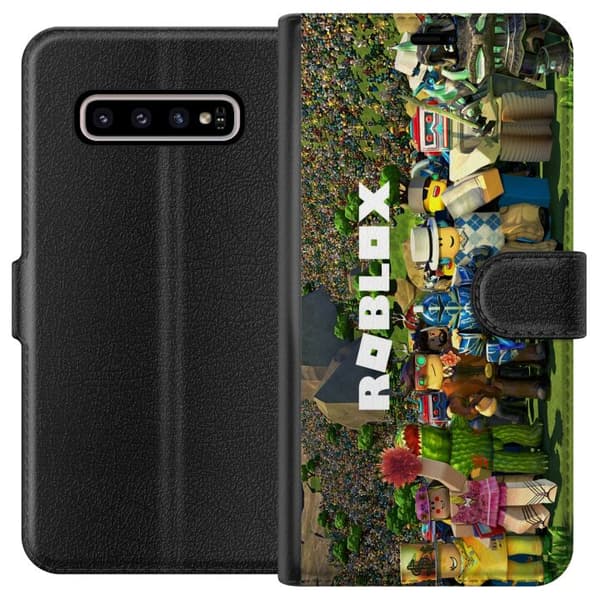 Kompatibelt Lommeboketui til Samsung Galaxy S10+ Roblox
