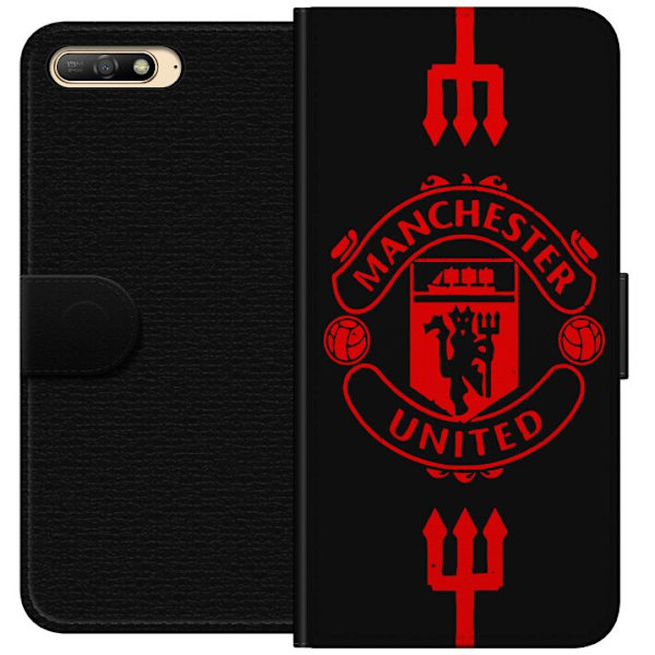 Huawei Y6 (2018) Plånboksfodral ManchesterUnited