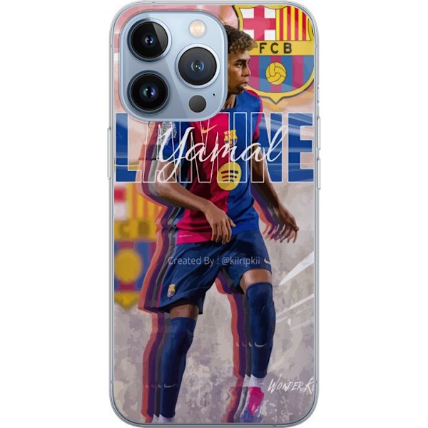 Apple iPhone 13 Pro Genomskinligt Skal Lamine Yamal FCB