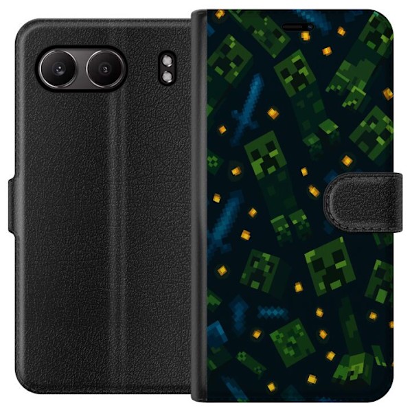 OnePlus Nord 4 Lompakkokotelo Minecraft Dungeons Mob