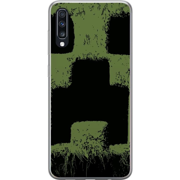 Samsung Galaxy A70 Läpinäkyvä kuori A Minecraft Movie