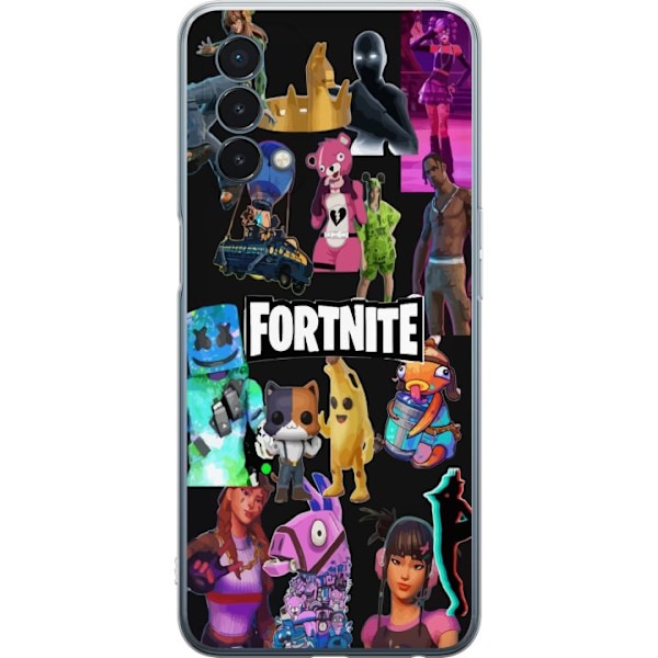 OnePlus Nord N200 5G Läpinäkyvä kuori Fortnite