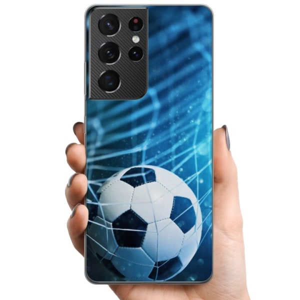 Samsung Galaxy S21 Ultra 5G TPU Mobilcover VM Fodbold 2018