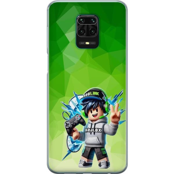 Kompatibelt Mobildeksel til Xiaomi Redmi Note 9 Pro Spelande avatarfigur grønn
