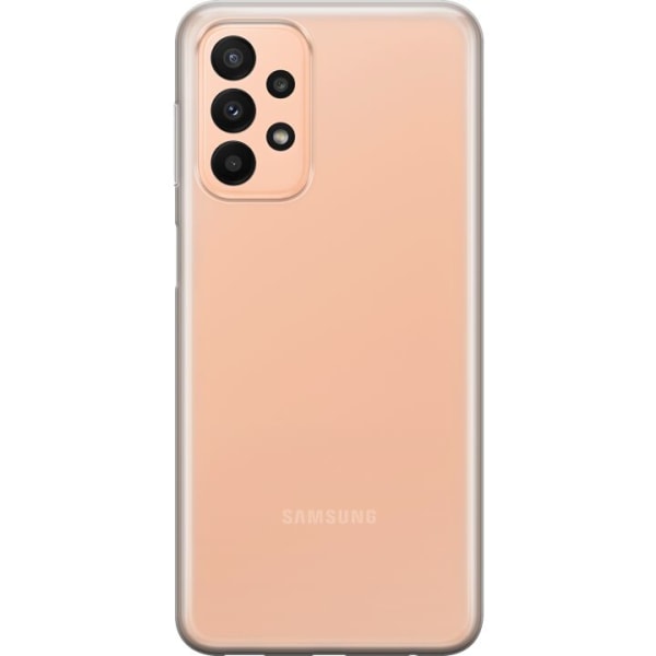 Samsung Galaxy A23 5G Läpinäkyvä Kuoret TPU