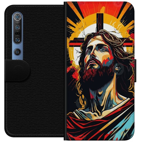 Xiaomi Mi 10 Pro 5G Plånboksfodral Jesus & Kort – religiös
