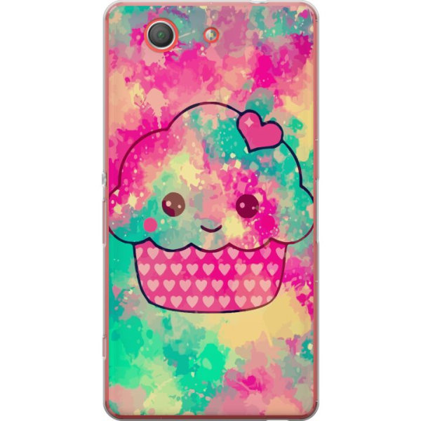 Sony Xperia Z3 Compact Gennemsigtig cover Cupcake