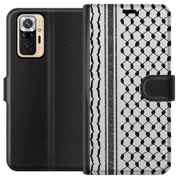 Xiaomi Redmi Note 10 Pro Lommeboketui Palestinsk mønster - in