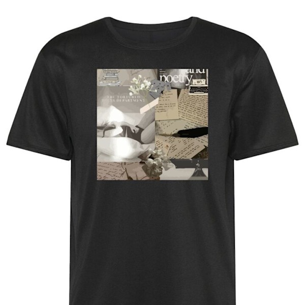 Tränings-T-shirt | Sport-T-shirt för Vuxen Taylor Swift - TT svart X-Large