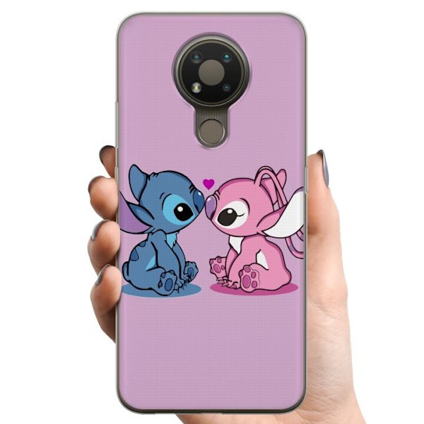 Kompatibelt Mobildeksel til Nokia 3.4 Lilo og Stitch