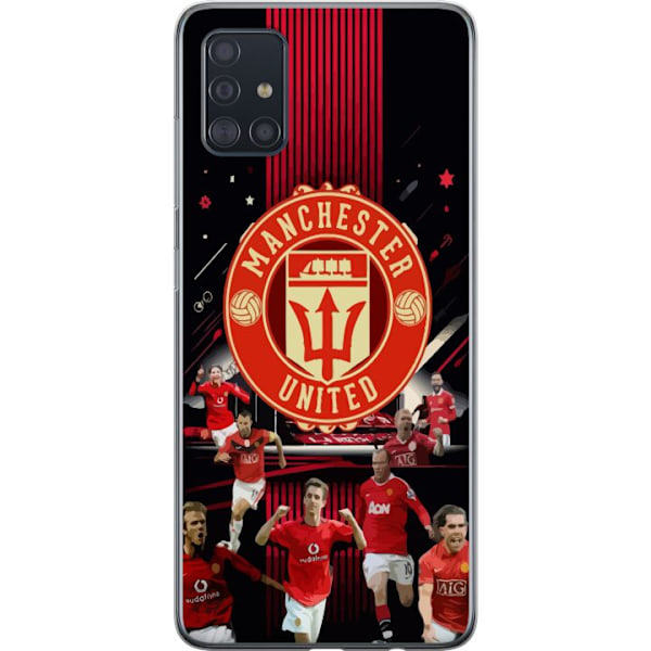 Samsung Galaxy A51 Gennemsigtig cover Manchester United F.C.