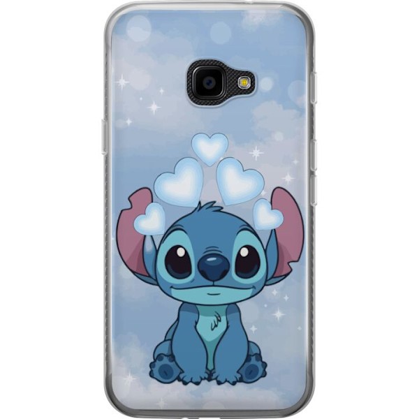 Samsung Galaxy Xcover 4 Genomskinligt Skal Stitch Hoppande Gl