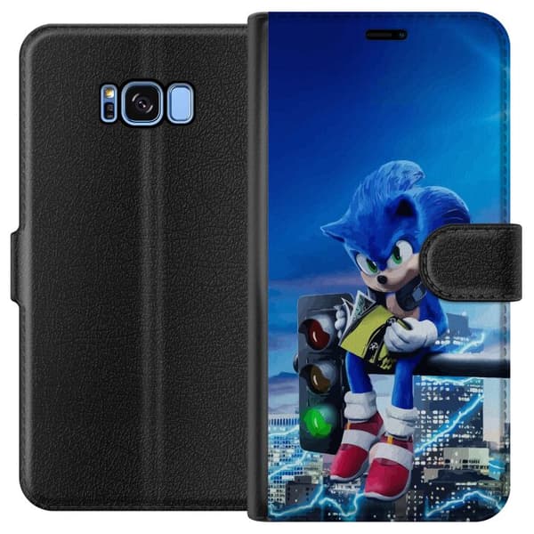 Kompatibelt Plånboksfodral till Samsung Galaxy S8 Sonic the Hedgehog