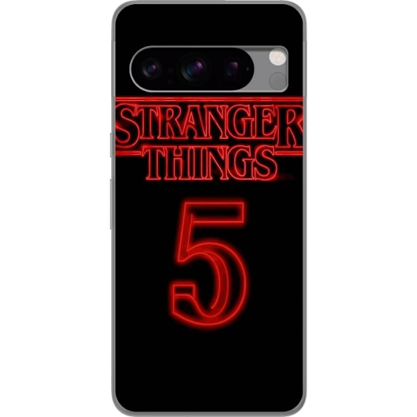 Google Pixel 8 Pro Genomskinligt Skal Stranger Things 5