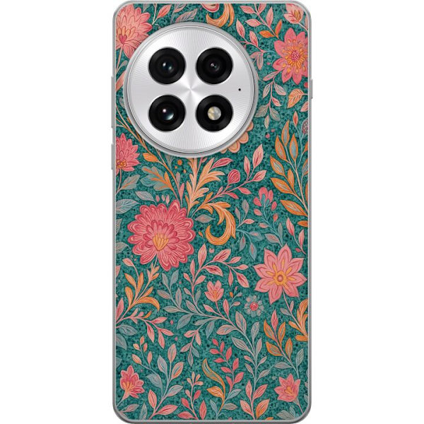 OnePlus 13 Läpinäkyvä kuori Floral Dream